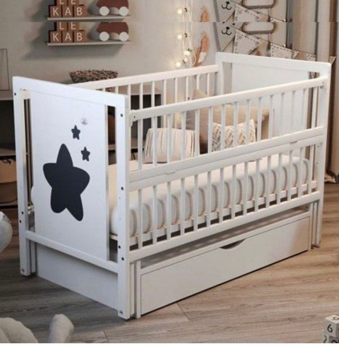 Дитяче ліжечко Зірочка