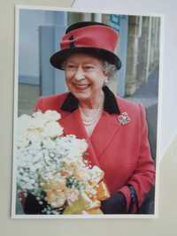 открытка, Её Величество Елизавета Вторая, в конверте,17* 12см