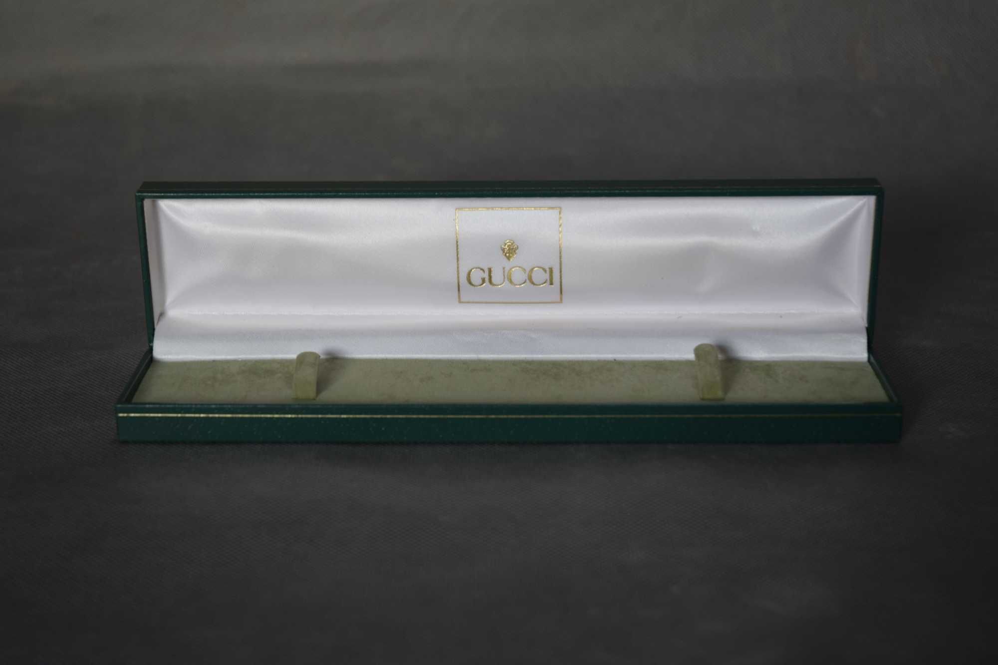 Oryginalne pudełko Gucci na bransoletkę lub zegarek zielone