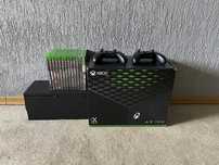 Konsola Xbox Series X + 2 pady i zestaw gier