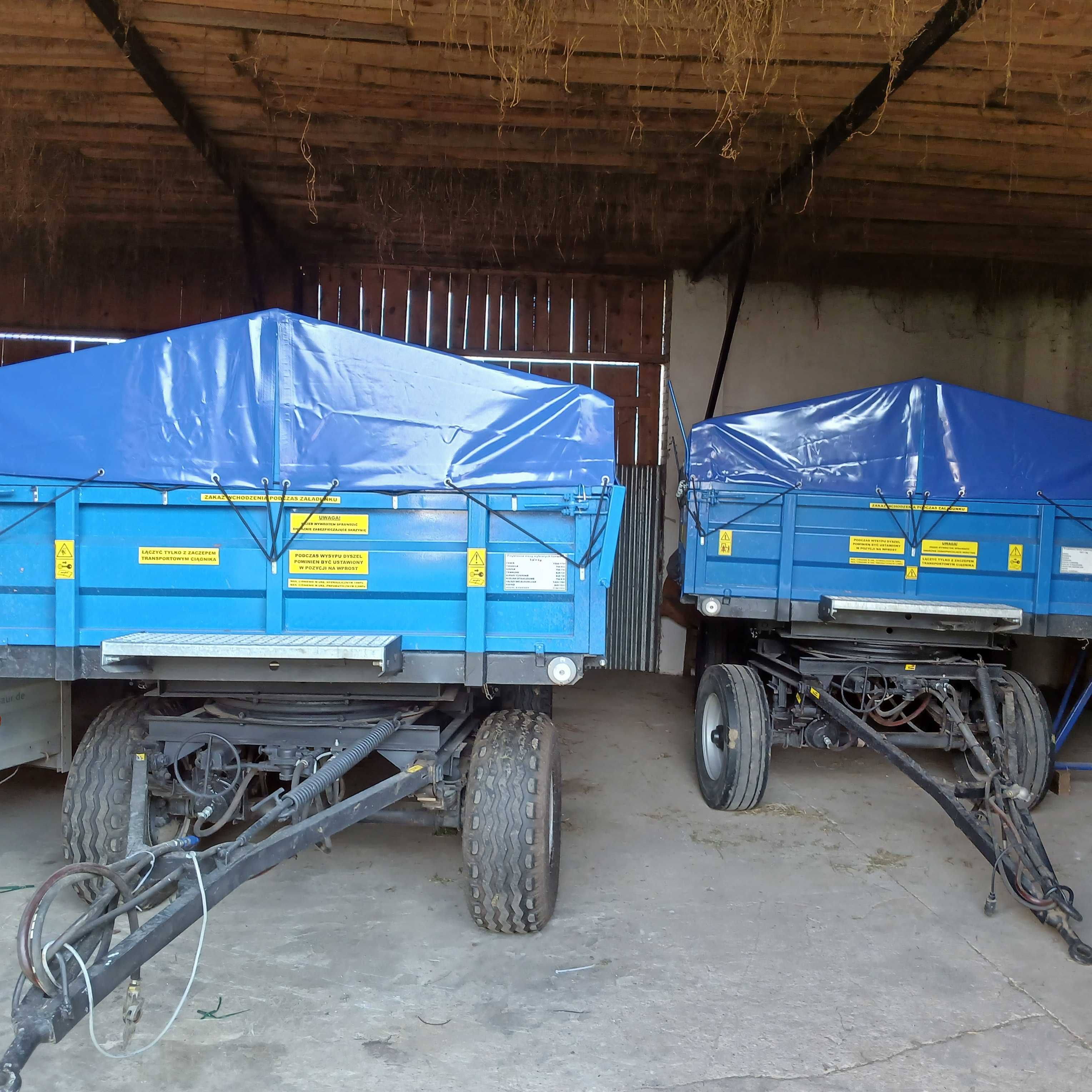 Przyczepy rolnicze Sanok D732
