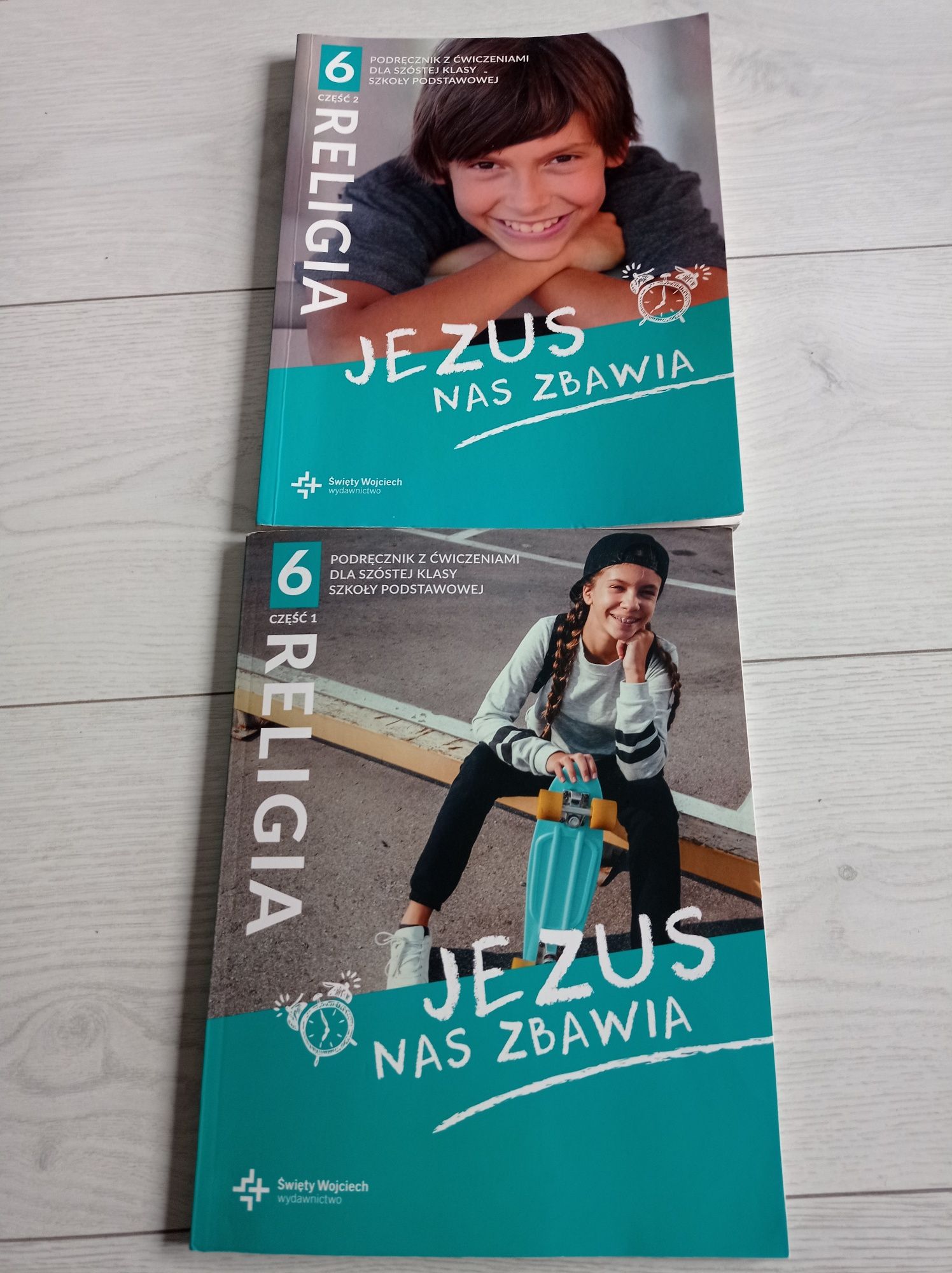 Podręcznik/ćwiczenia do Religii kl.6 dwie części