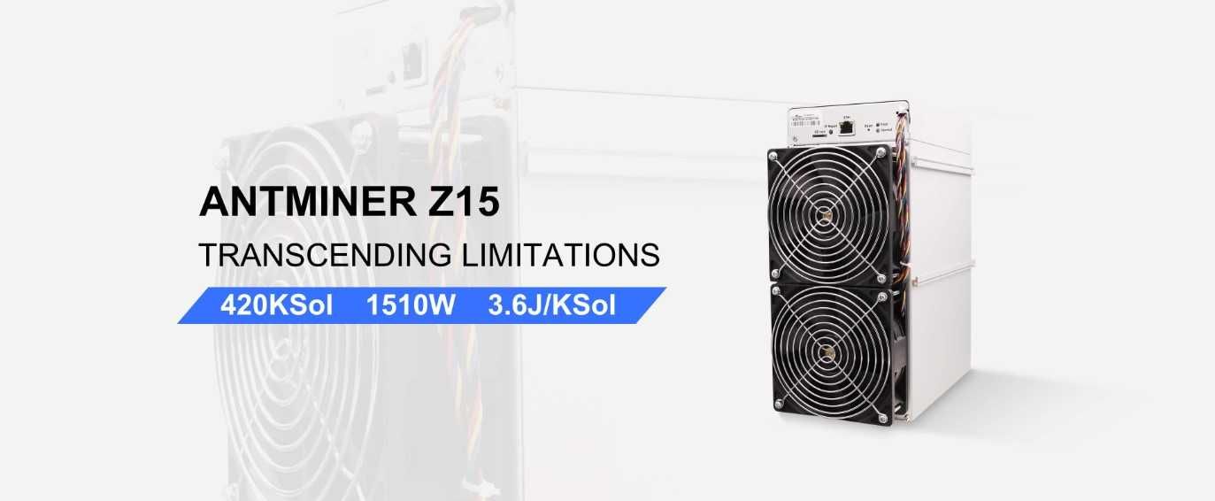 Асик Antminer Z15 420ksol/s asic з15 Антмайнер ZEC