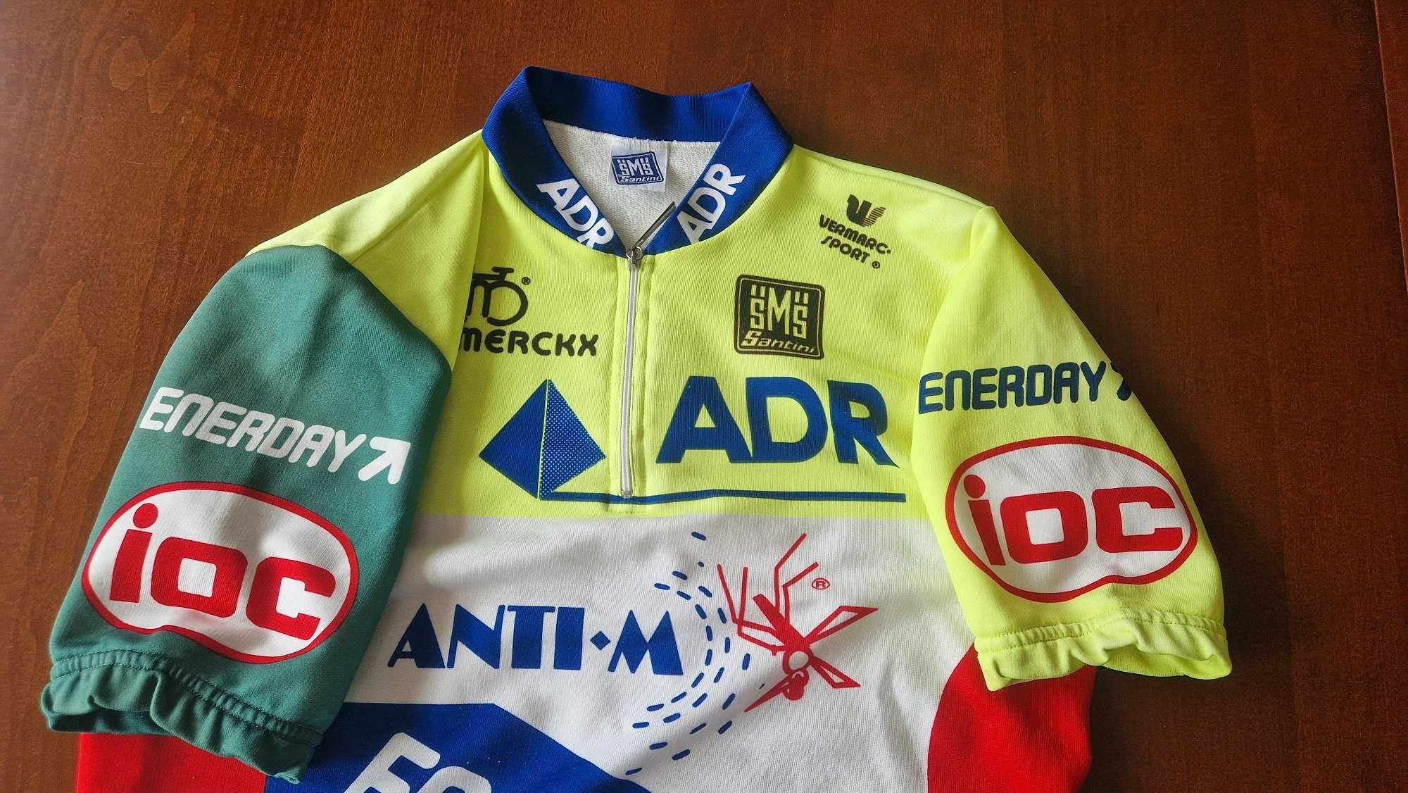 Koszulka kolarska kolekcjonerska Eddy Merckx ADR Mini Flat 1988