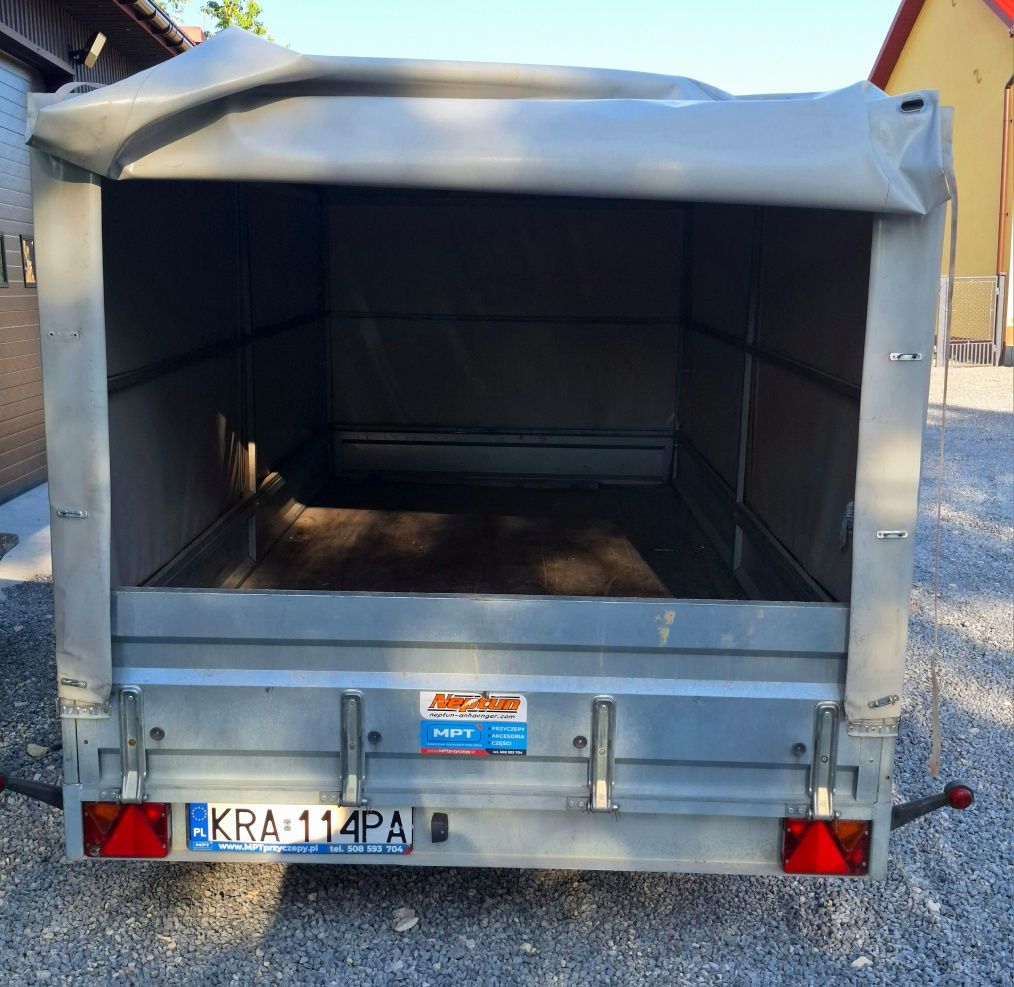Wynajmę. Przyczepka samochodowa DMC 750 kg