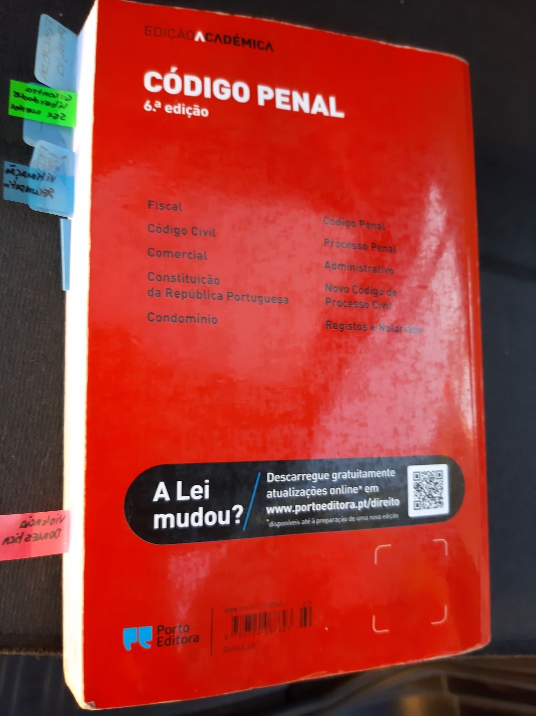 Livros codigo civil / codigo penal / codigo civel, etc.  c/ n