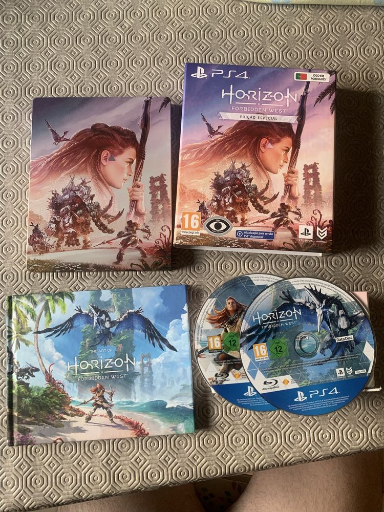 Horizon forbiden west edição especial colecionador ps4