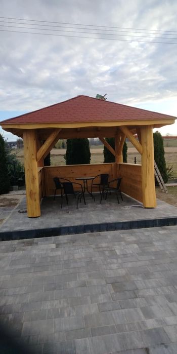 Altana ogrodowa zadaszenia