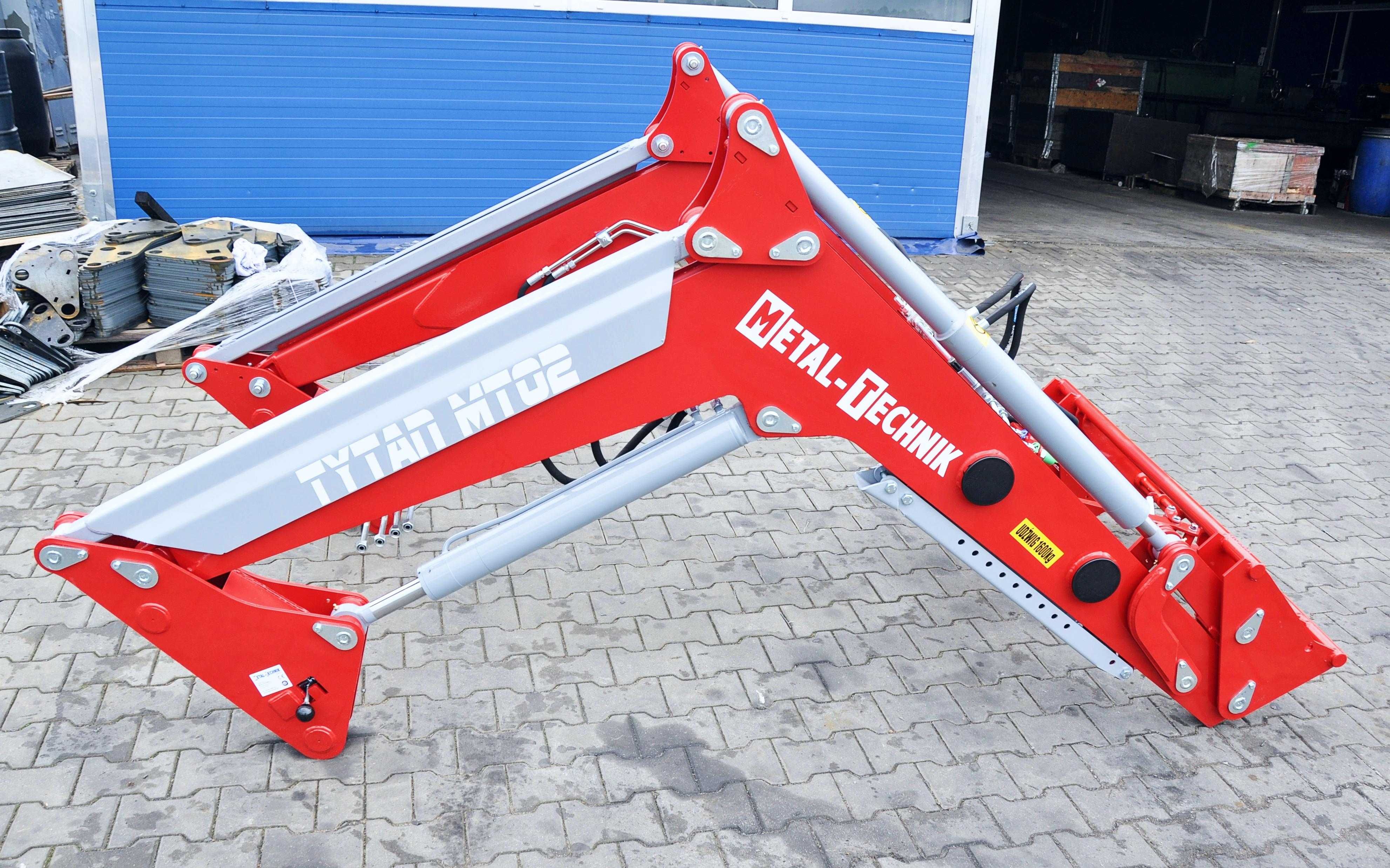 Ładowacz czołowy - Kubota M5111 - montaż, dostawa