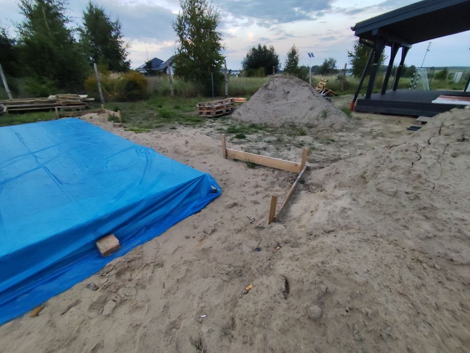Szalunek do płyty fundamentowej