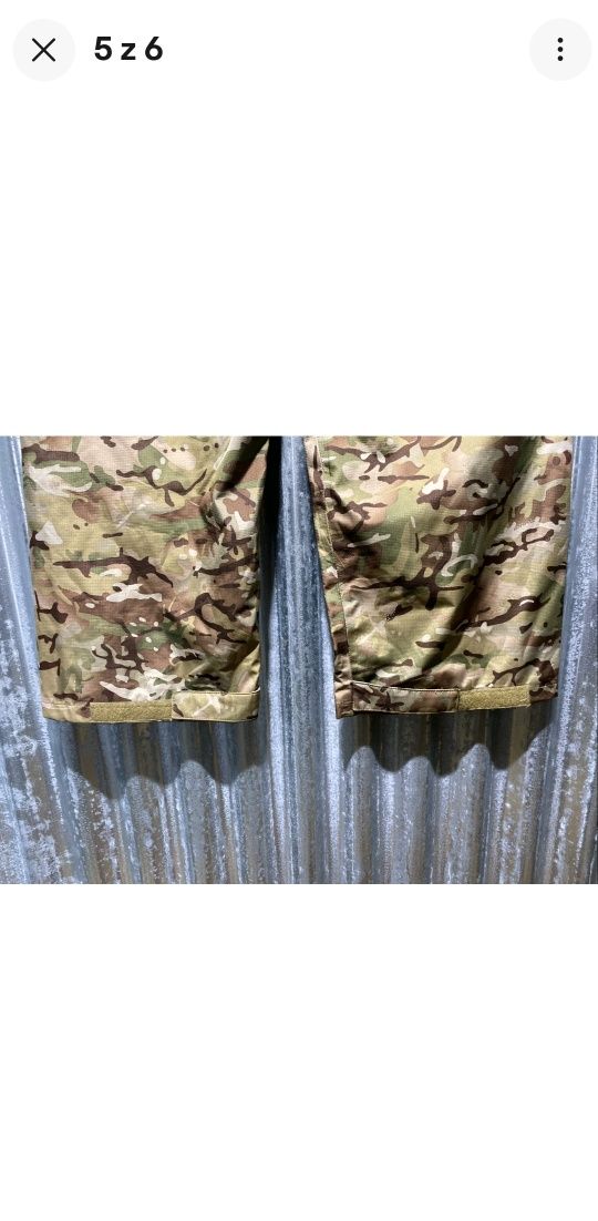 Spodnie na ryby lud do lasu Multicam Waterproof roz. XL