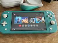 Nintendo Switch Lite - zestaw, super stan, mało używane.