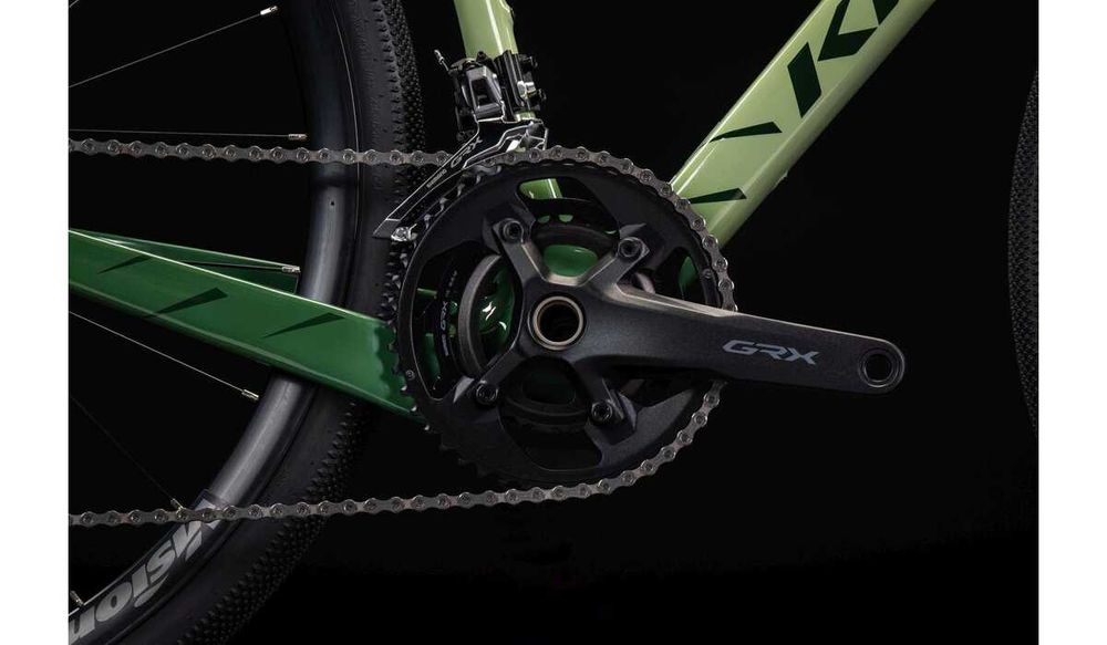 Rower gravel Kross Esker 8.0 2024 zielony M, L, XL - sklep Śląsk
