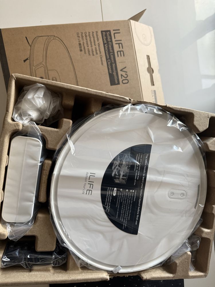 ILIFE V20 Robotic Vacuum Cleaner with SoF Navigation