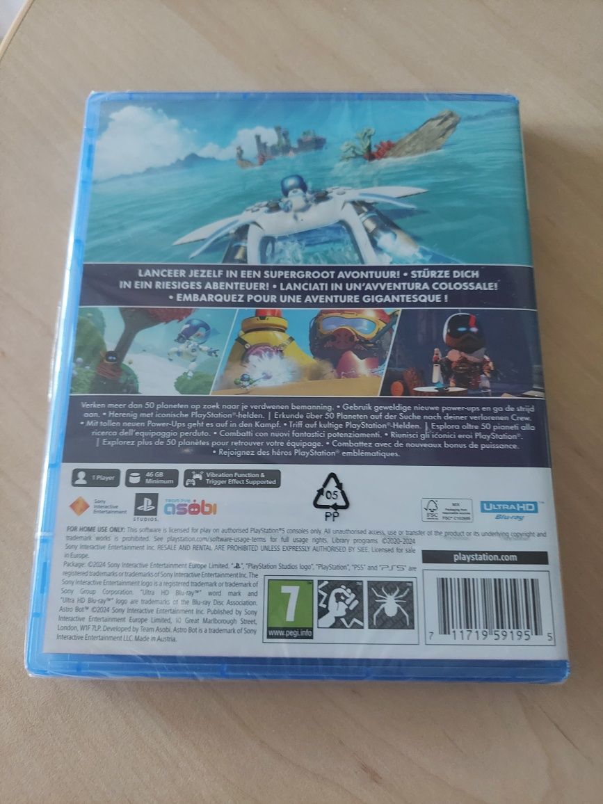 Astro Bot Ps5 PL nowa w folii
