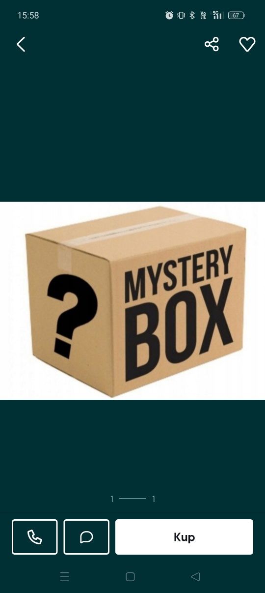 Mystery box  nowe