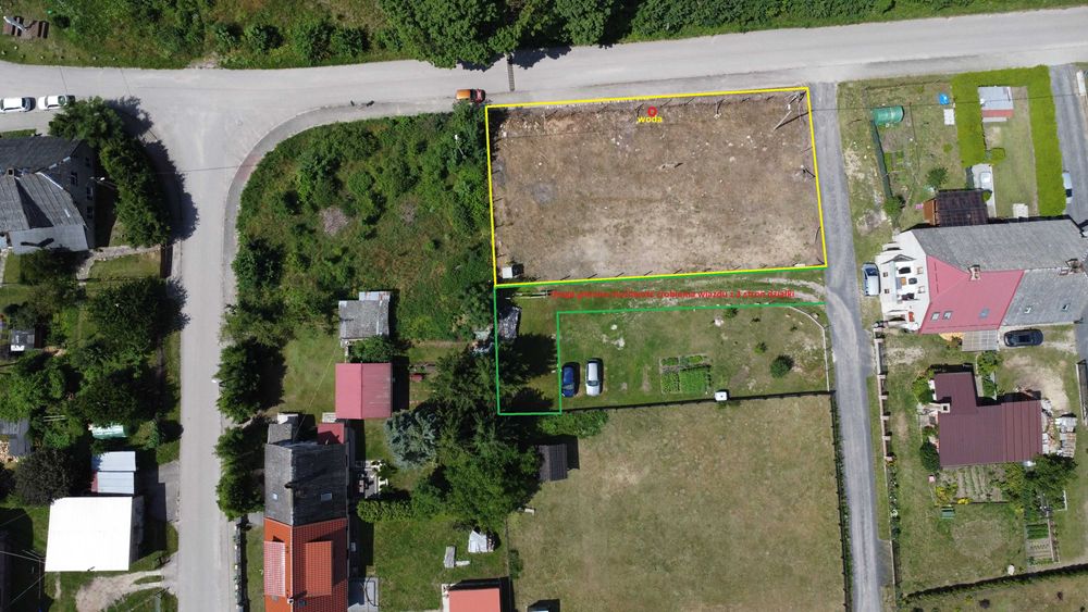 Działka budowlana Szymbark 10km od iławy 140m do jeziora 861m