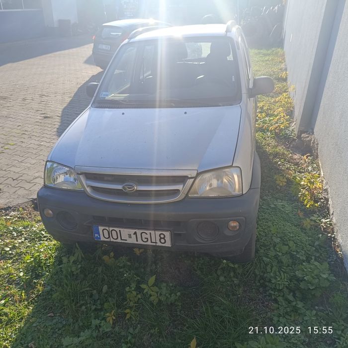 Daihatsu Terios uszkodzony silnik,rocznik 2004