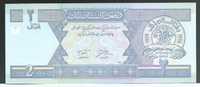 Banknot Afganistan 2 afghani 2002 - stan UNC