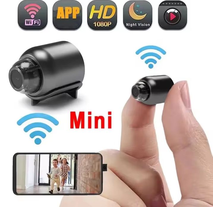 Міні камера 1080Р НD wifi wiring HD камера нічного бачення  домашня