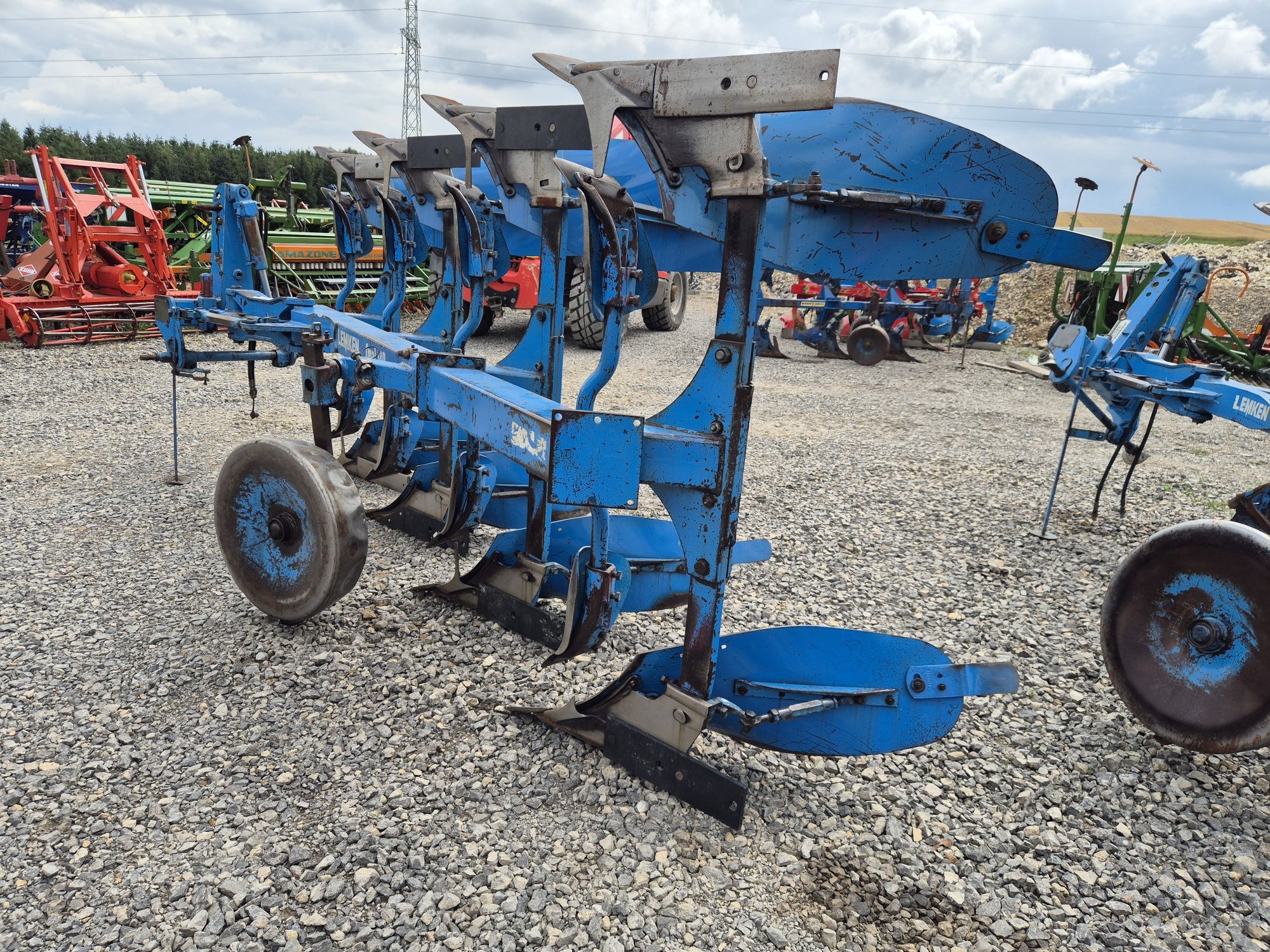 Plug lemken opal 140 4 skiby 110 lekki 3+1 Przedpłużki