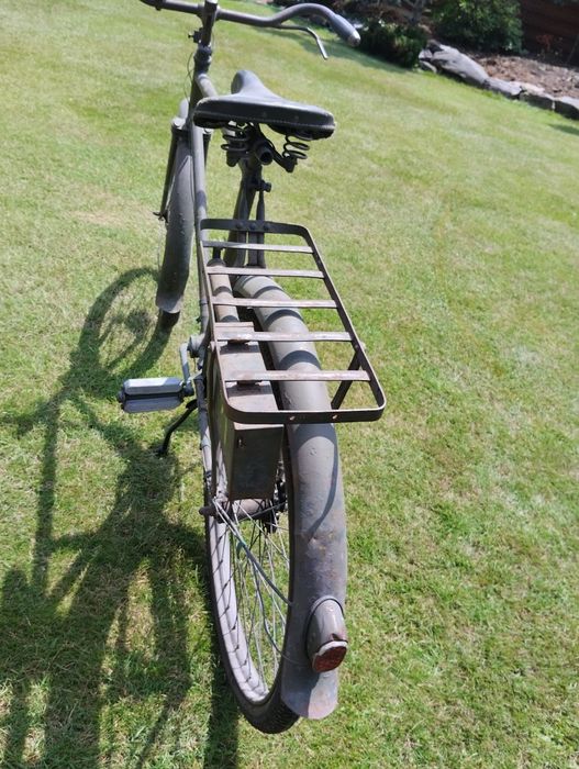 Zabytkowy Szwedzki Rower Wojskowy Monark