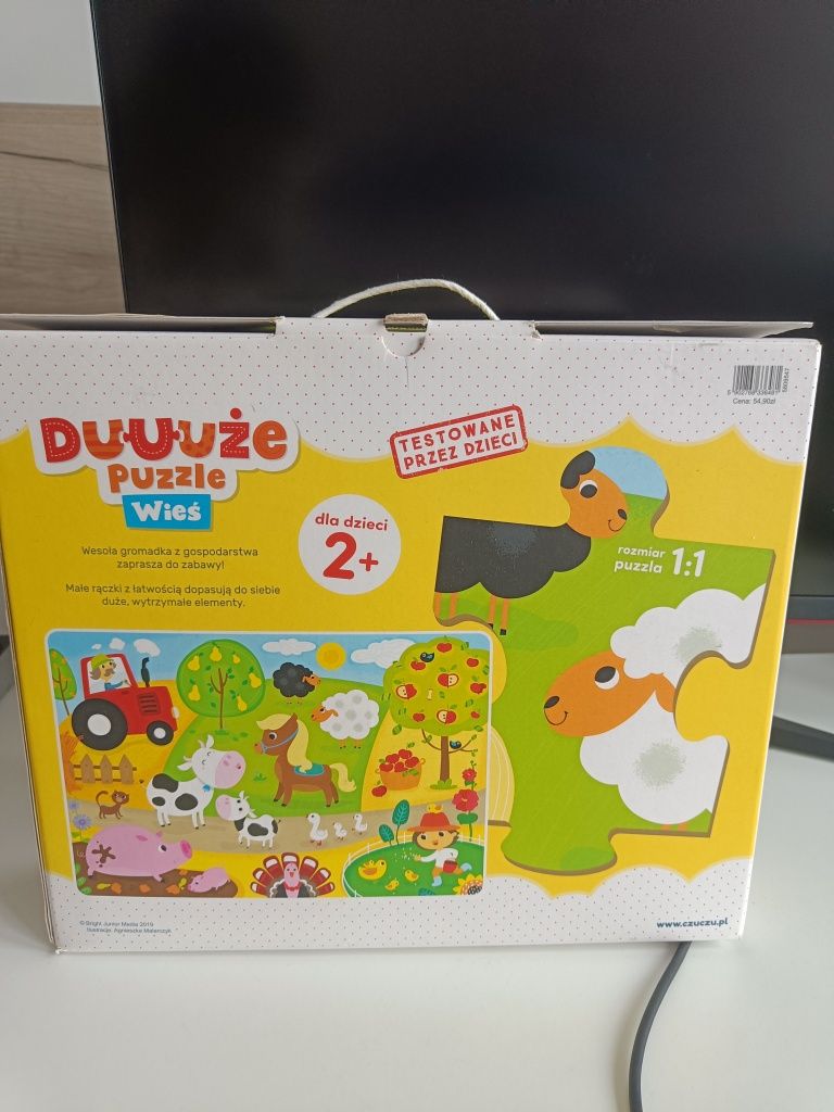 Duże puzzle Farma Czuczu