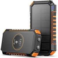 Powerbank 26800mAh Hiluckey solar indukcja latarka