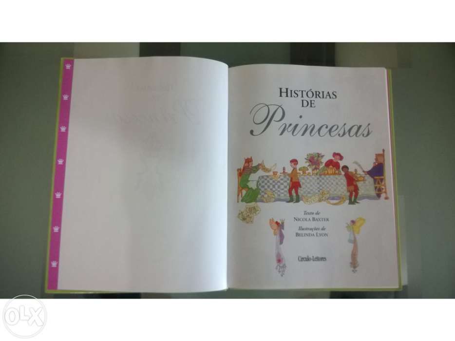 Livro Histórias de Princesas