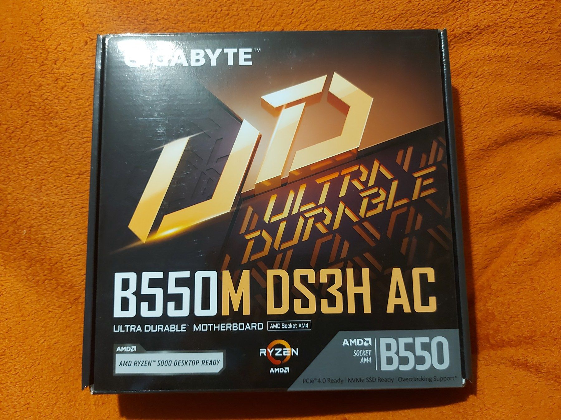 Материнская плата Gigabyte B550M DS3H AC