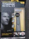 MicroTouch Titanium Solo Trymer do brody