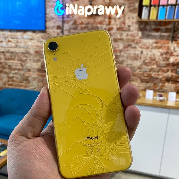 Aparat Tył Tylny iPhone XR Gratis Naprawa Aparatu Wymiana Serwis Apple