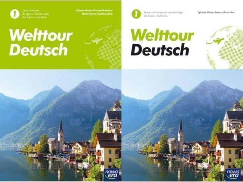 NOWE/ Welttour Deutsch 1 Podręcznik + Ćwiczenie Nowa Era