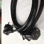 Przewód kabel zasilający napięciowy 220V 230V do komputera monitora