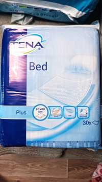 Одноразові поглинаючі пелюшки TENA Bed plus 90x60 см. 30 шт