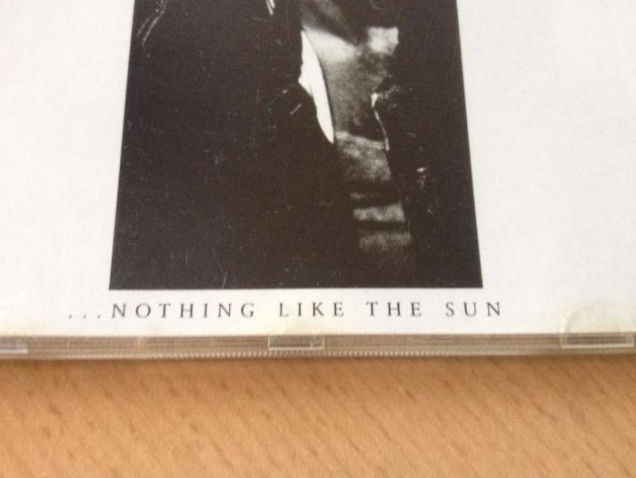 CD Seting (Nothing like The Sun) original, anos 80