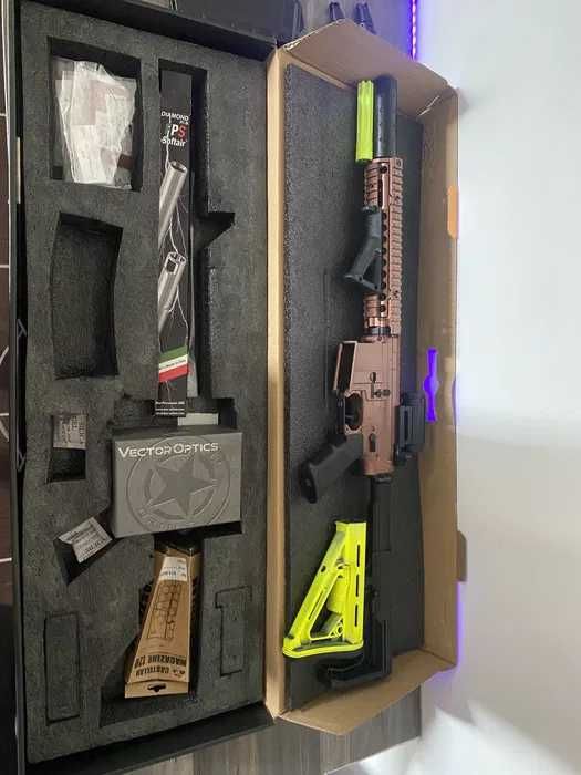 M4 Rossi Neptune 9 Marsoc Full Metal com Upgrades
