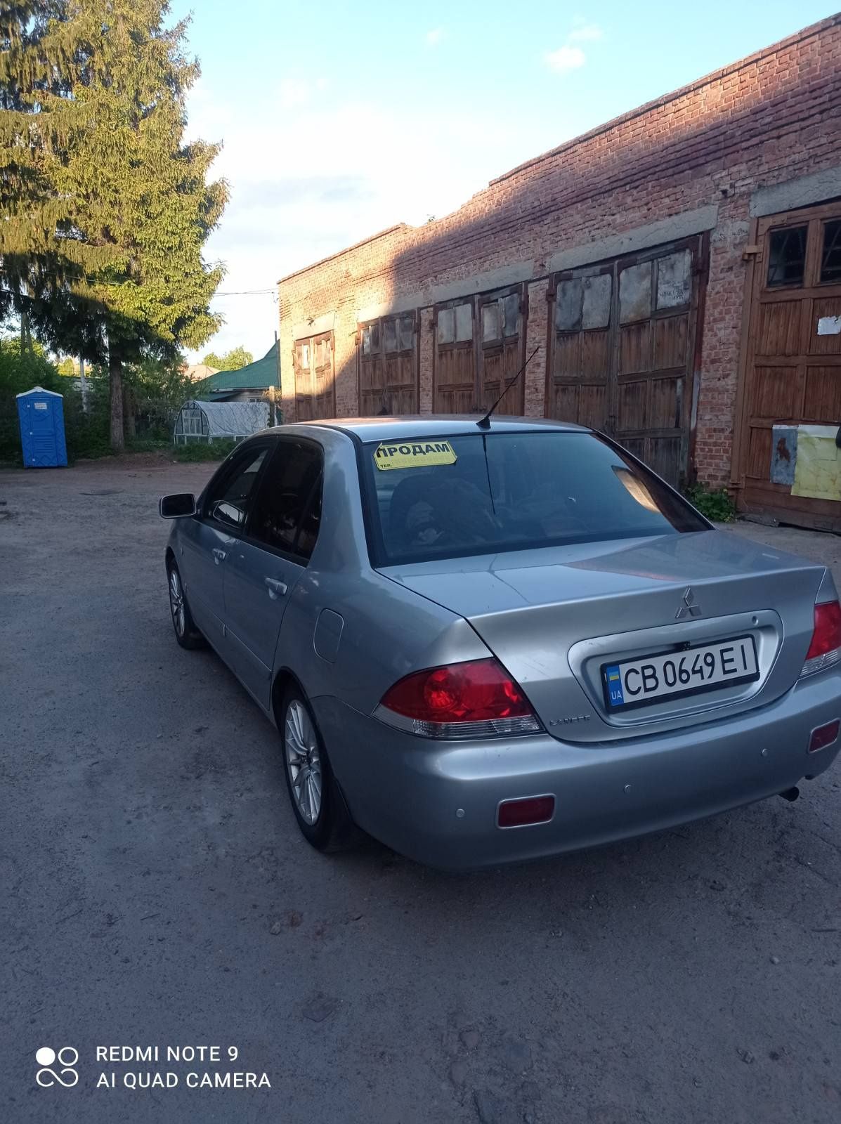 Продам Mitsubishi lancer 2005 1,6 гбо