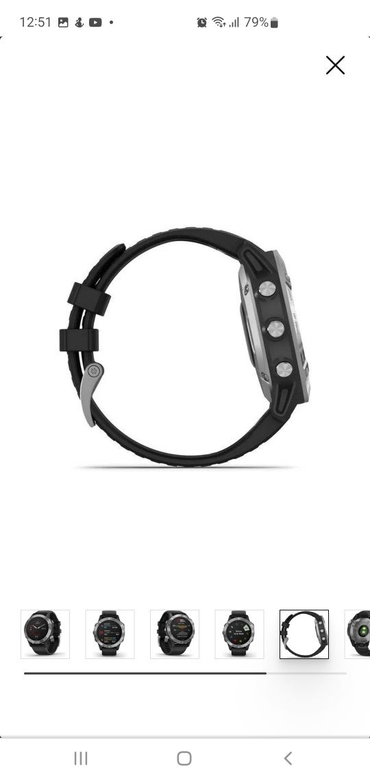 Relógio Desportivo GARMIN Fénix 6 (Bluetooth - Até 14 dias de autonomi