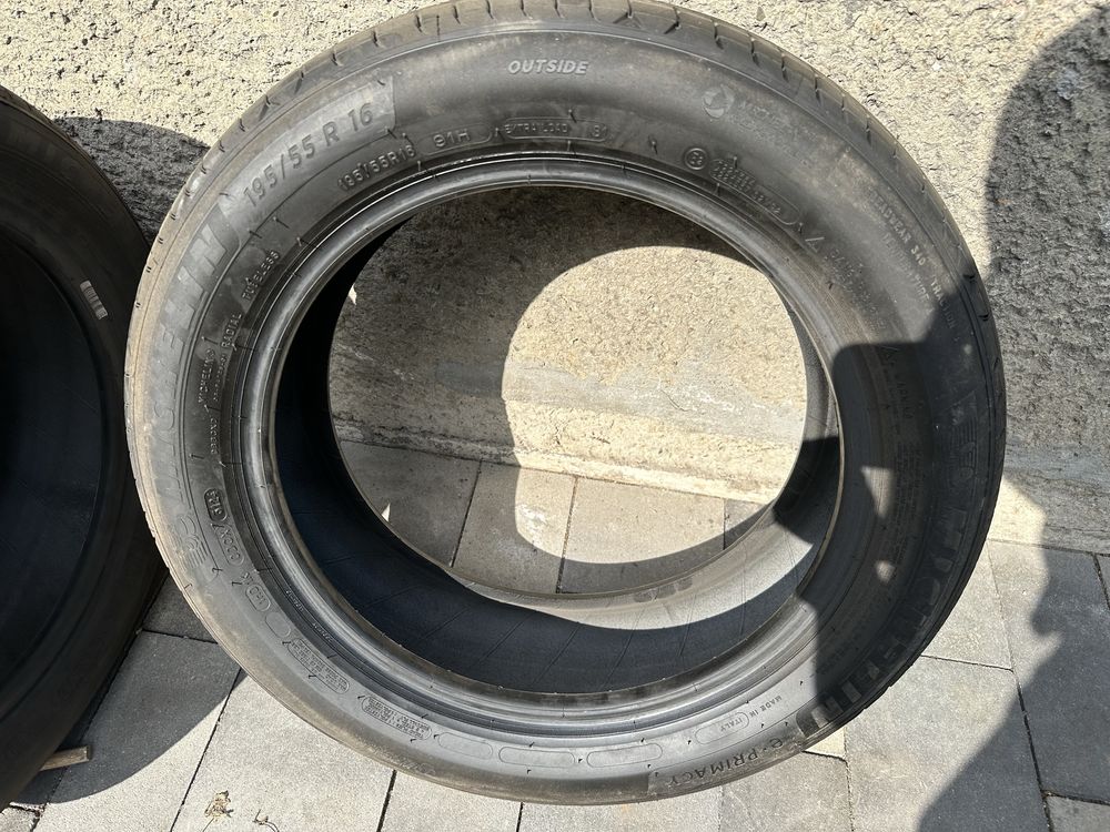 Opony Michelin 195/55-16 nówki
