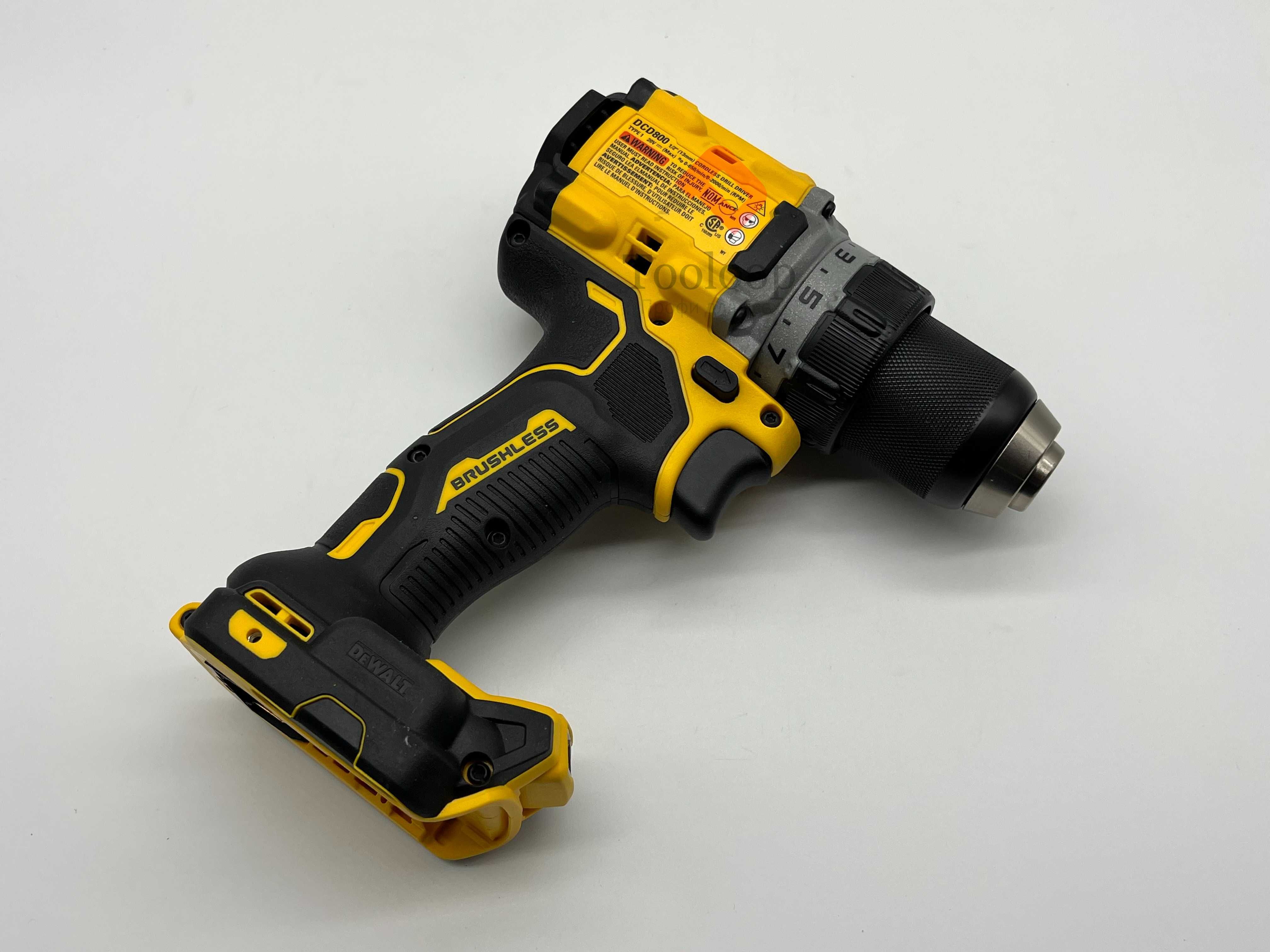 Аккумуляторный бесщеточный шуруповерт Dewalt DCD800B 20V MAX