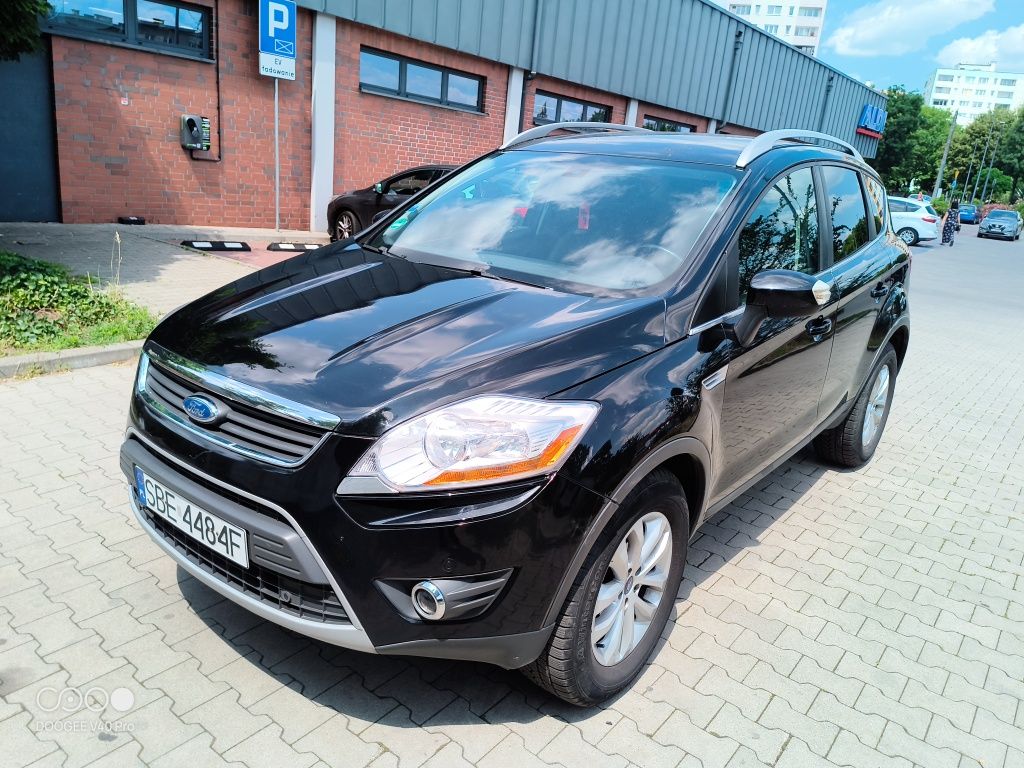 Ford Kuga 2.0 TDCi 4x4 AWD titanium 163KM pół skóra navi SUV WARTO