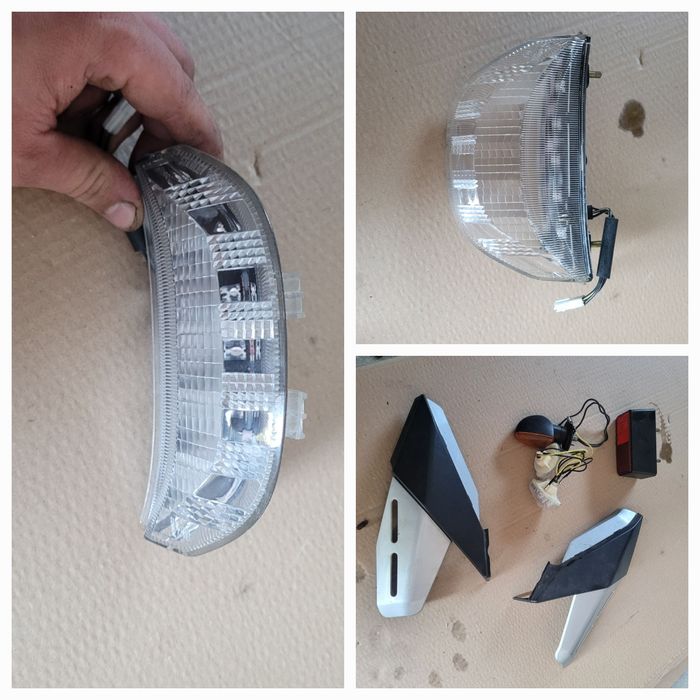 Części Honda CBR 600RR PC37 rozrusznik prądnica szyba koło magnesowe