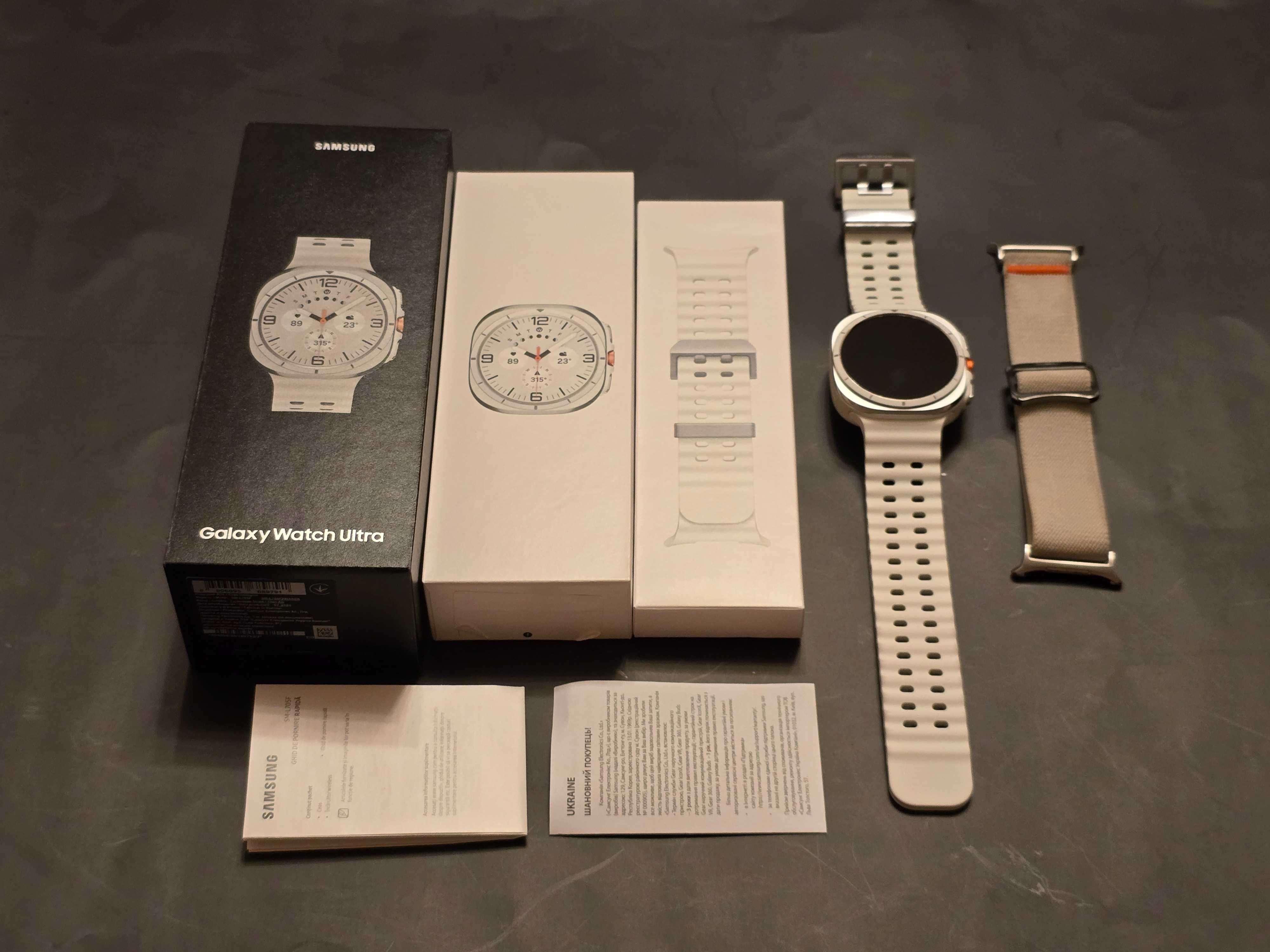 Samsung Galaxy Watch Ultra LTE 47mm Titanium White Офиц. На гарантии!