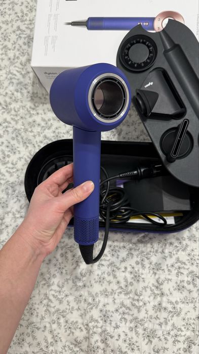 Фен для волосся Dyson Supersonic Limited Edition Vinca Blue/Rose