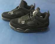 Jordan 4 all black sneakers nowe buty AIR JORDAN 4 czarne retro flight