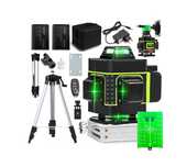 POZIOMICA laserowa HILDA 16 linii STATYW 1,5M 2 Baterie GRATIS FV VAT