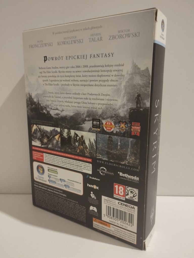 Gra PC Skyrim BOX