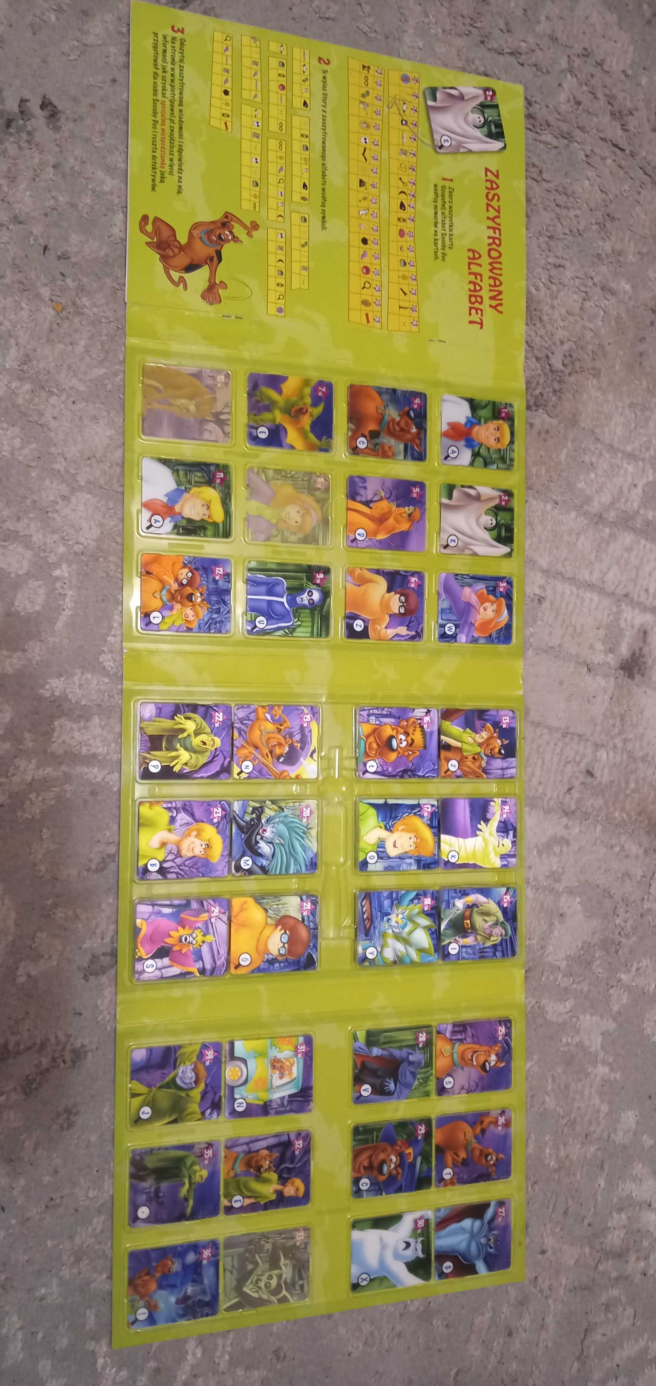 Album 3D Scooby-Doo "Zaczarowane karty"