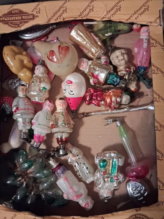 Ёлочные игрушки СССР